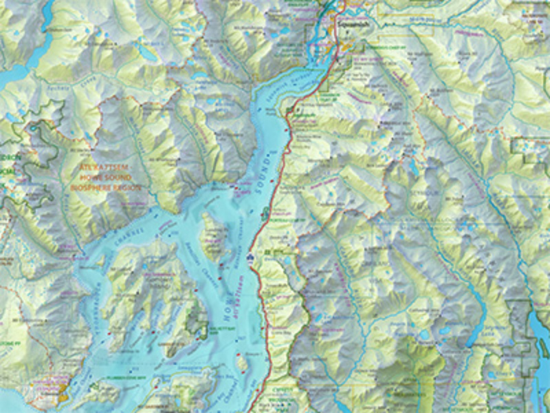  from Clark Geomatics - Hiking and Reference Maps